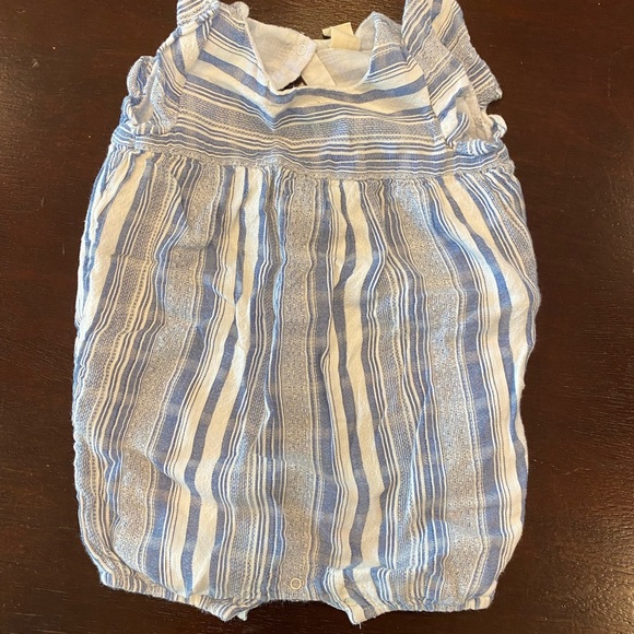 Tucker Tate Linen Romper 12 month - Picture 1 of 3